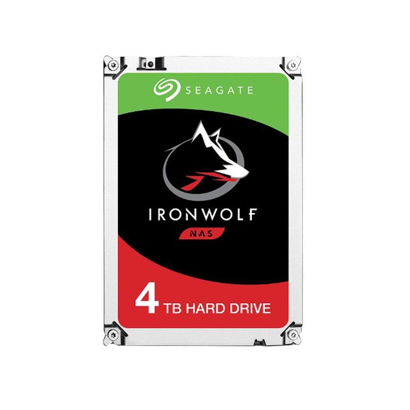 SEAGATE IronWolf 4TB ST4000VN013 2台セット HD Seagate IronWolf NAS, 4TB, 3.5, SATA - ST4000VN008 - HD Externo